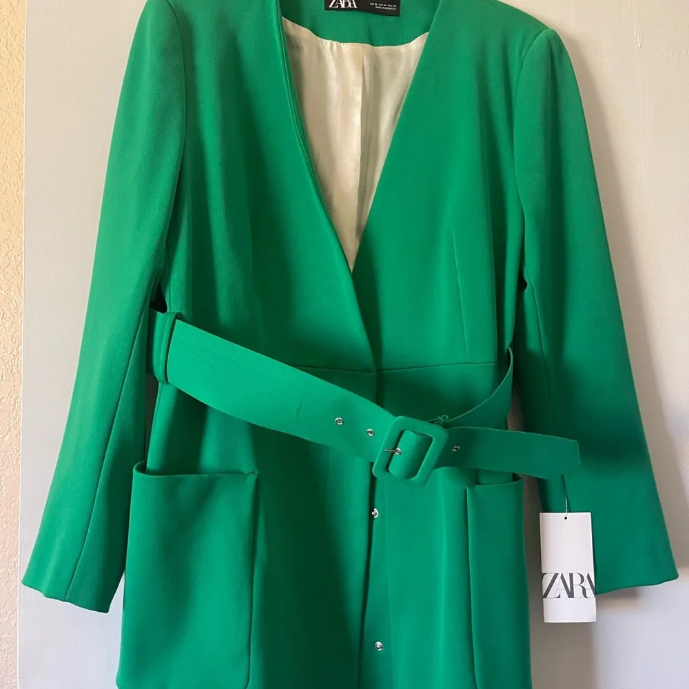 Brand New Zara Blazer $145 XL - Picture 1 of 2